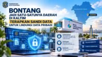 Pemerintah Kota Bontang terus memperkuat perlindungan data masyarakat melalui penerapan teknologi kriptografi dalam layanan pemerintahan digital. (ist)